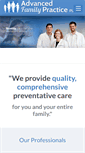 Mobile Screenshot of advancedfamilypractice.net